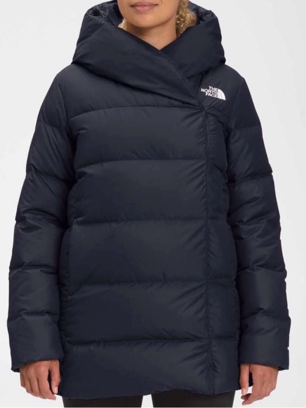 The North Face Black Bagley Jacket with White Logo Patch